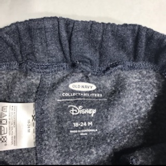 Disney Cotton Mickey Mouse Sweatpants 18-24 months unisex infant baby - Picture 3 of 6